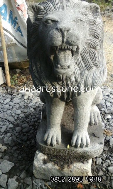Patung Singa Borobudur